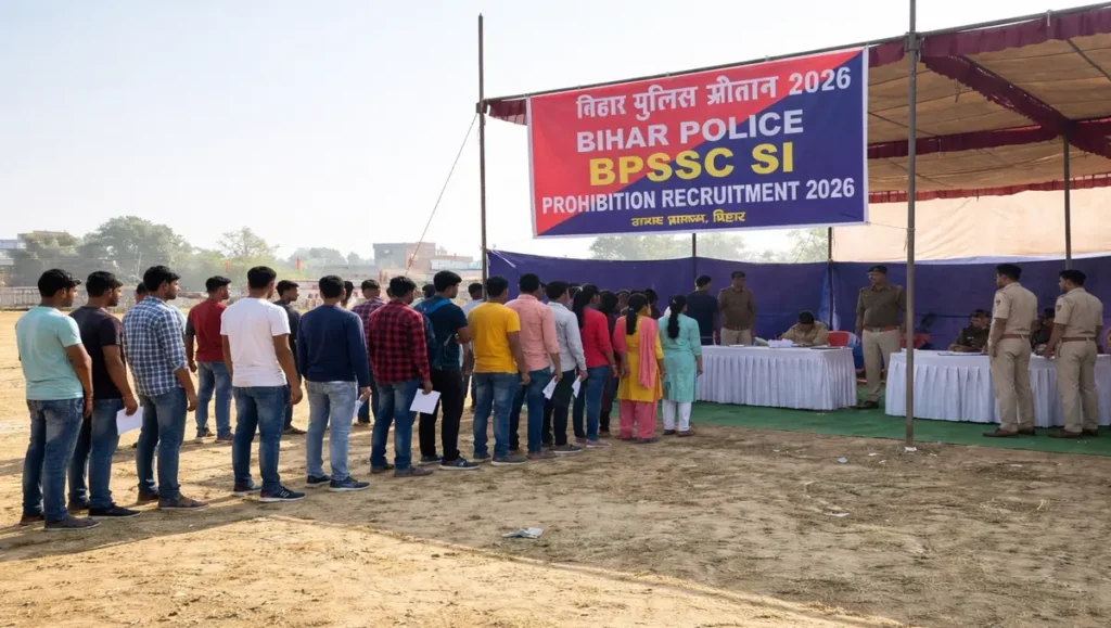 Bihar Police BPSSC SI Prohibition Recruitment 2026