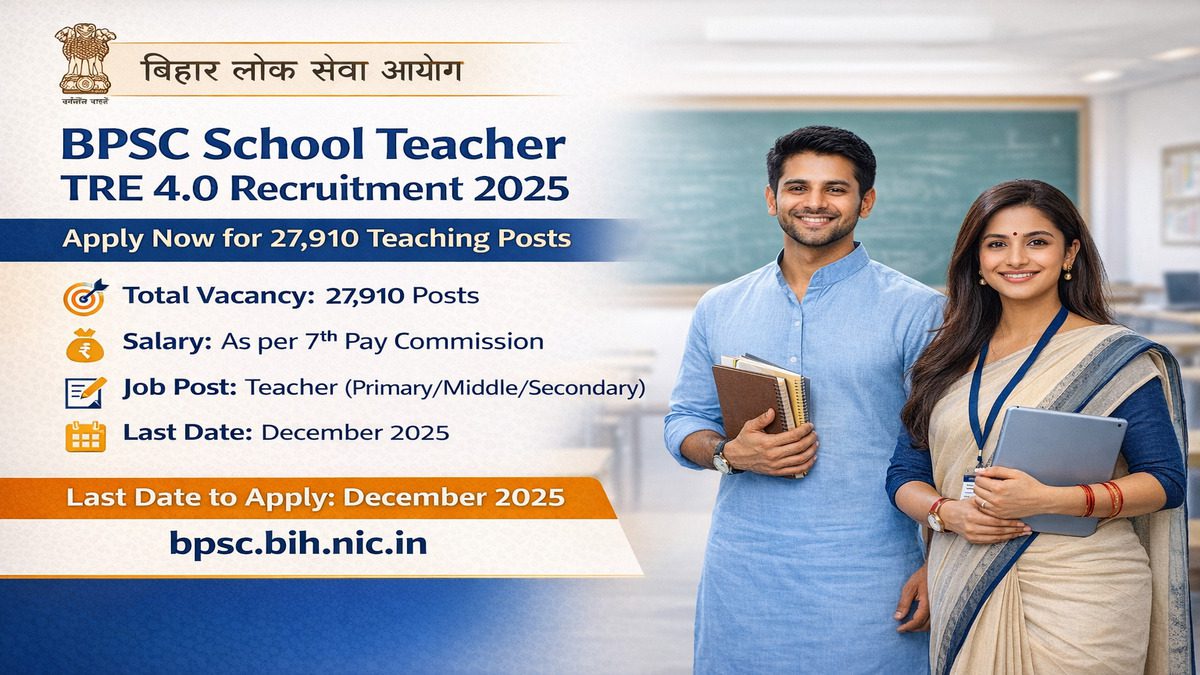 BPSC School Teacher TRE 4.0