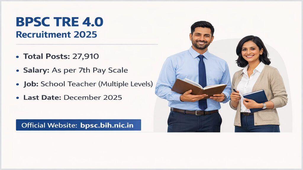 BPSC School Teacher TRE 4.0 
