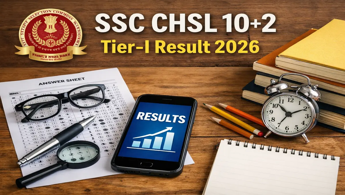 SSC CHSL 10+2 Tier-I Result