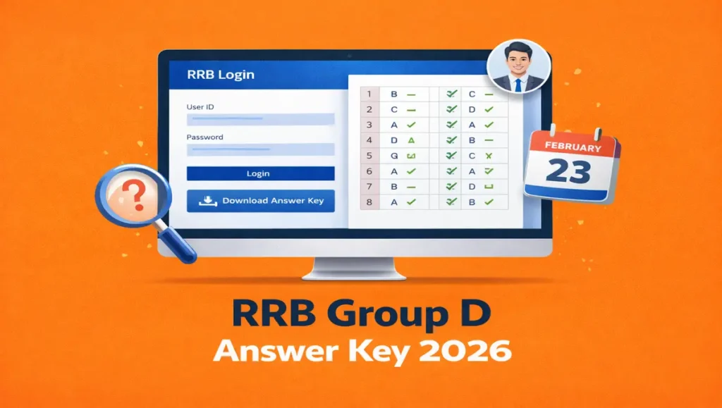 Railway RRB Group D Answer Key 2026