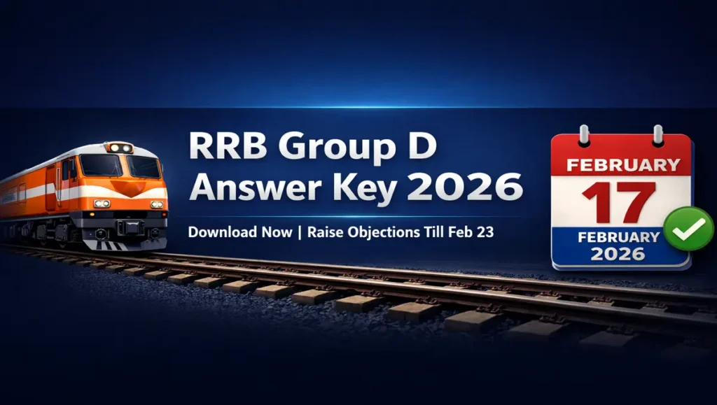 Railway RRB Group D Answer Key 2026