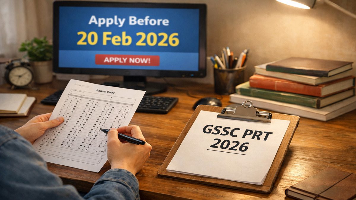 GSSC PRT Recruitment 2026