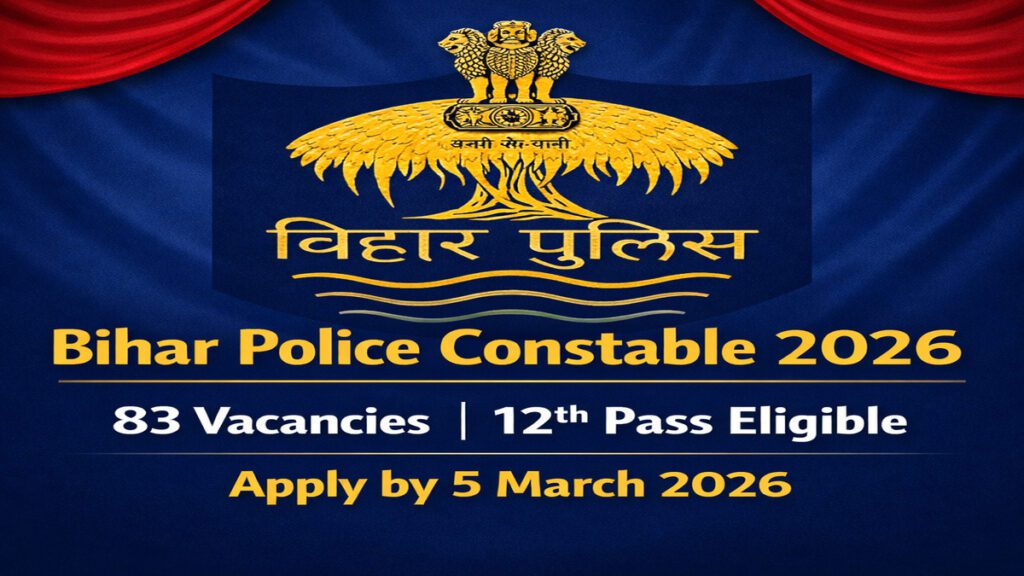 Bihar Police CSBC Constable Recruitment 2026