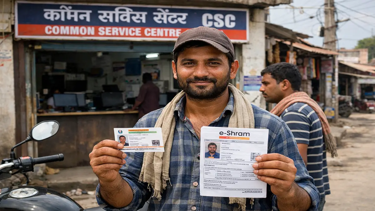 Check E Shram Card Payment Status Online